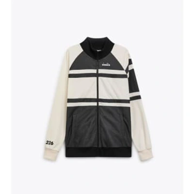 Diadora 80s Archive Track Jacket In Black