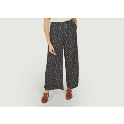 Emile And Ida Floral Palazzo Trousers