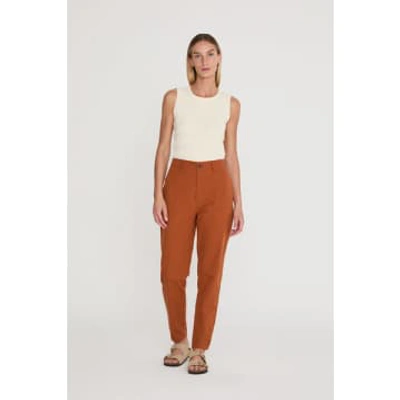 Designers Society Tarin Canela Trousers In Orange