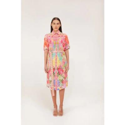 Inoa Pansy Dress In Pink