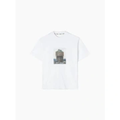 Sunnei Torre Velasca T-shirt Re-edition In White