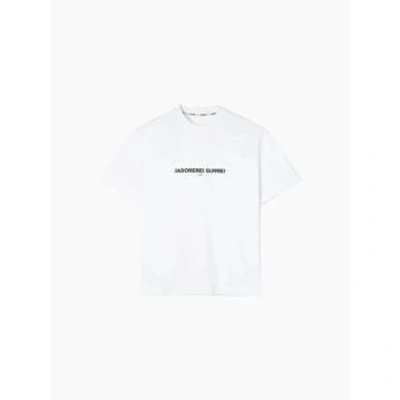 Sunnei J'adorerei T-shirt Re-edition In White