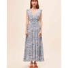 SUNCOO CHIRA DRESS BLUE