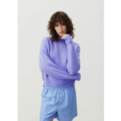 American Vintage Vitow Pullover In Iris_chine