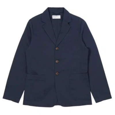 Universal Works London Jacket In Navy Twill Navy In Blue