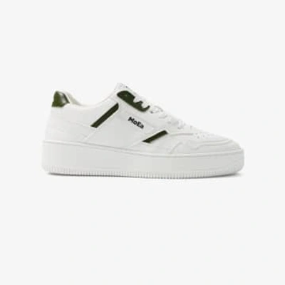 Moea Gen 1 Trainers In Cactus White And Green