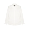 PAIGE PAIGE CLEMENCE LOW SIDE CUT SHIRT SIZE: S, COL: WHITE