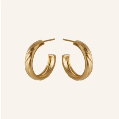Pernille Corydon River Hoop Earrings In Metallic