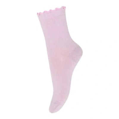 Mp Denmark : Doris Glitter Kids Socks In Pink