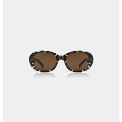 A.kjaerbede Anma Sunglasses In Black