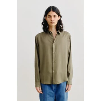 A Kind Of Guise Fulvio Shirt Melted Sage In Green