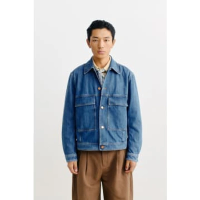 A Kind Of Guise Dragan Denim Jacket Vintage Blue Denim