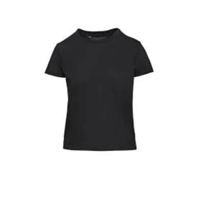 Mother The Lil Goodie Goodie Tee Shirt In Black