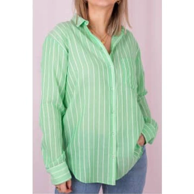 Sacre Coeur Manon Shirt In Minty In Green