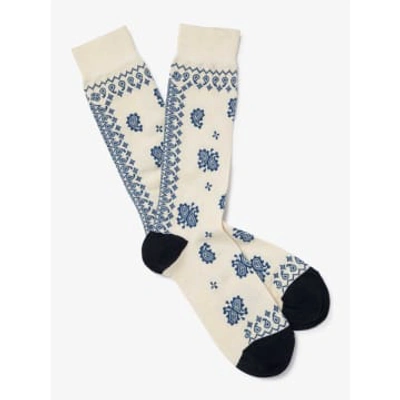 Royalties Ivory Geronimo Socks In Multi