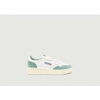 Autry Medalist Low Trainers In Green