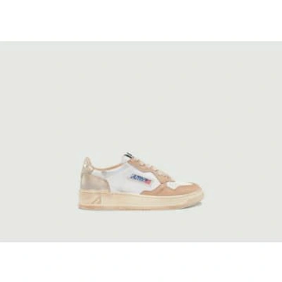Autry Sup Vint Low Sneakers In Neutral