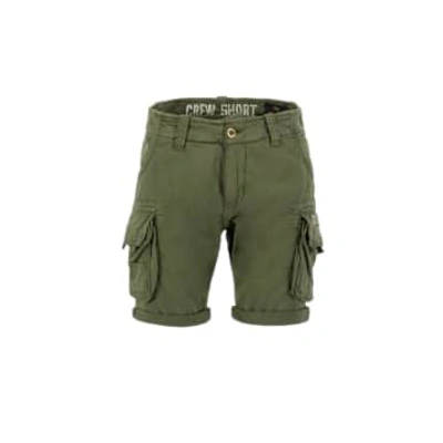 Alpha Industries Crew Shorts Green