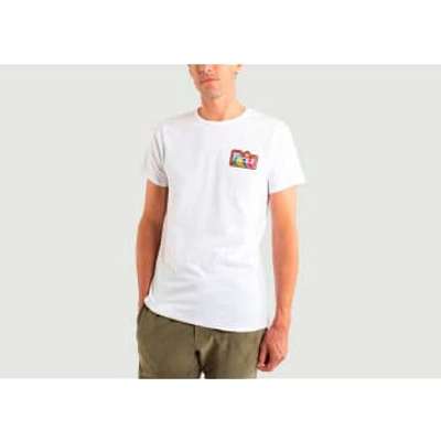 Les Garçons Faciles Yann Be Facile T-shirt In White
