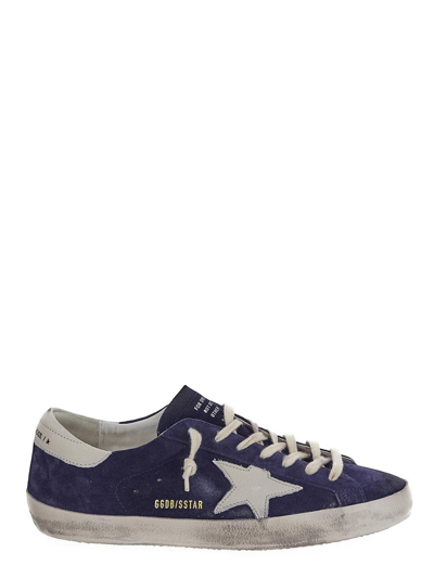 Golden Goose Classic Super Star Trainers In Blue