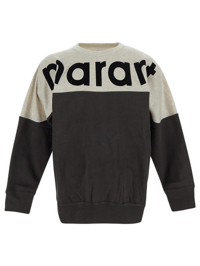 Isabel Marant Homme Logo Sweatshirt In Black