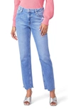 Paige Womens Rock Show Distressed Anessa Raw-hem Stretch-denim Jeans In Bodacious Distressed