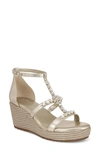 NATURALIZER SERENA ANKLE STRAP ESPADRILLE PLATFORM WEDGE SANDAL