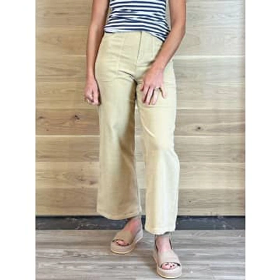 Ottod'ame Casual Trousers Sand In Neutrals