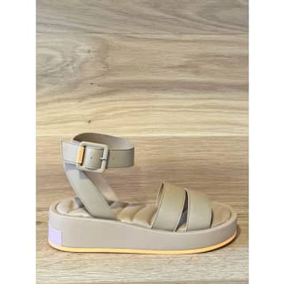 Hoff Town Sandals Taupe In Gray