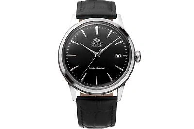 Pre-owned Orient Japanese Automatic/hand-winding 38mm Dress Watch Model Ra-ac0m02b10b In Black