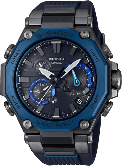 Pre-owned Casio G-shock Men`s Watch Mt-g Mtg-b2000b-1a2jf Bluetooth Solar Atomic
