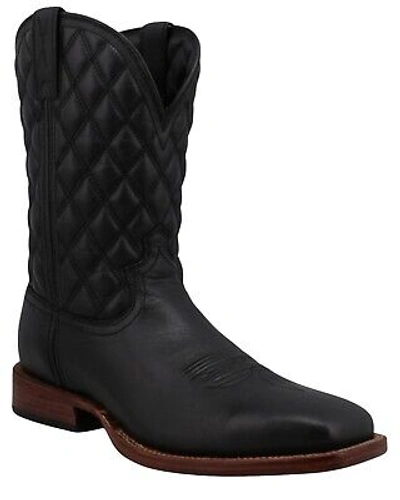 Pre-owned Twisted X Men's 11&quot; Tech X&trade; Western Boot - Broad Square Toe Black 9