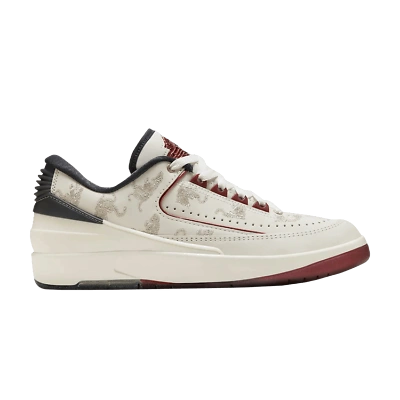 Pre-owned Jordan 2 Low Year Of The Dragon - Fj5736-100 In White