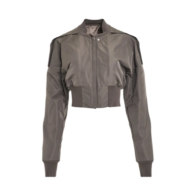 Rick Owens Collage Bomber Jacket In Black