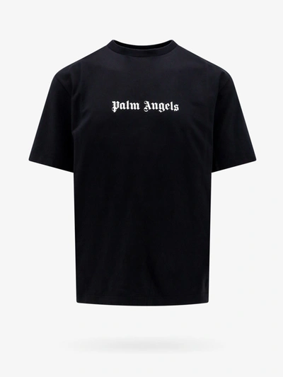 Palm Angels Classic Logo T-shirt In Black