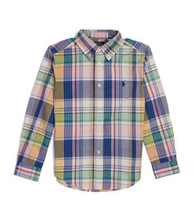 Ralph Lauren Kids' Cotton Plaid Shirt (2-7 Years) In Multi
