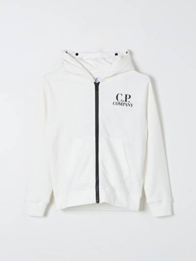 C.p. Company Sweater  Kids Color White