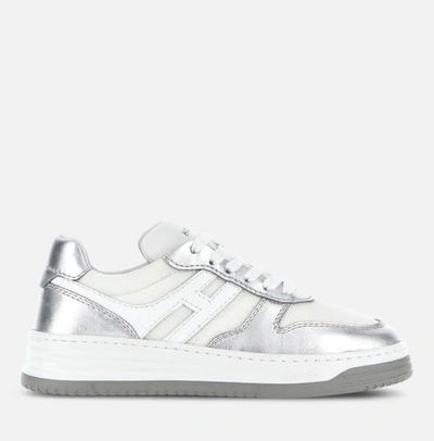 Hogan Trainers In White