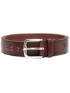 ORCIANI ORCIANI GAUCHO BULL BELT WITH ARROWS MOTIF