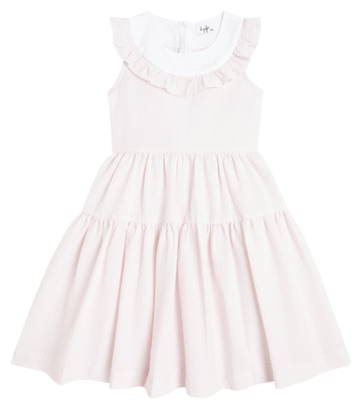 Il Gufo Kids' Cotton Dress In Pink