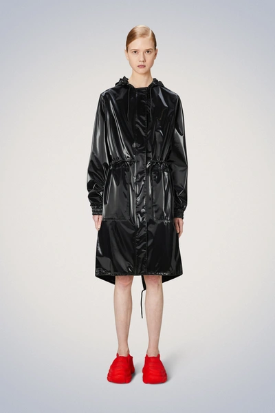 Rains String Parka In Night