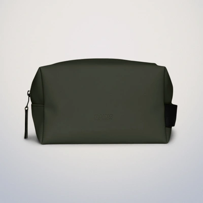 Rains Wash Bag Small In Green