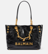 BALMAIN 1945 SOFT CABAS S号皮革托特包