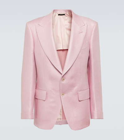 Tom Ford Atticus Silk And Wool Blazer In Unknown