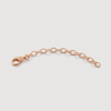 MONICA VINADER ROSE GOLD ADJUSTABLE CHAIN AND NECKLACE EXTENDER 5CM/2'