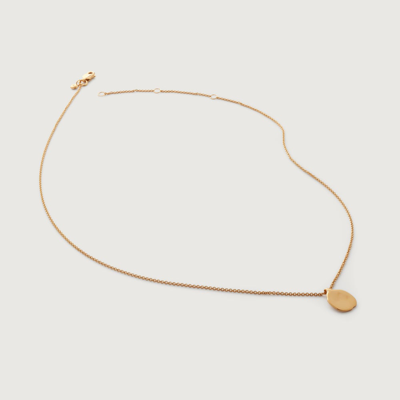 Monica Vinader Gold Siren Petal Chain Necklace Adjustable 41-46cm/16-18'