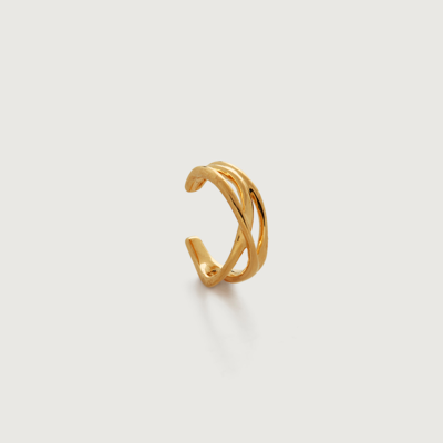 Monica Vinader Gold Nura Reef Ear Cuff