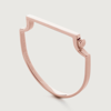 MONICA VINADER ROSE GOLD SIGNATURE THIN BANGLE