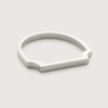 MONICA VINADER STERLING SILVER SIGNATURE THIN RING