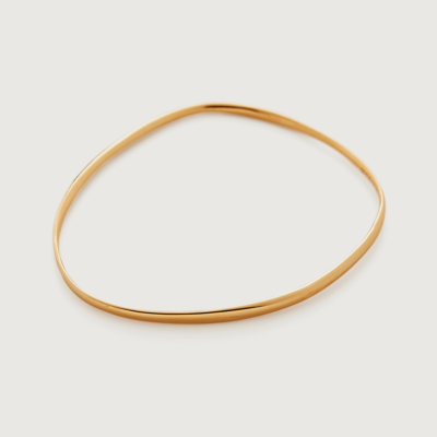 Monica Vinader Gold Nura Reef Bangle